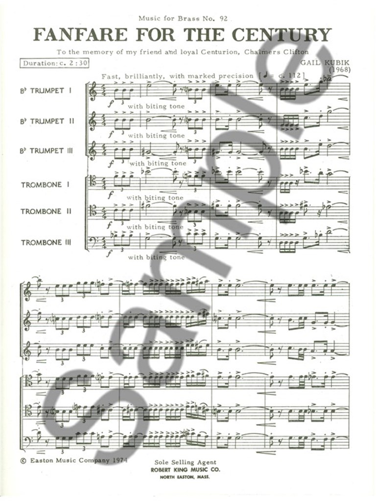 Fanfare For The Century